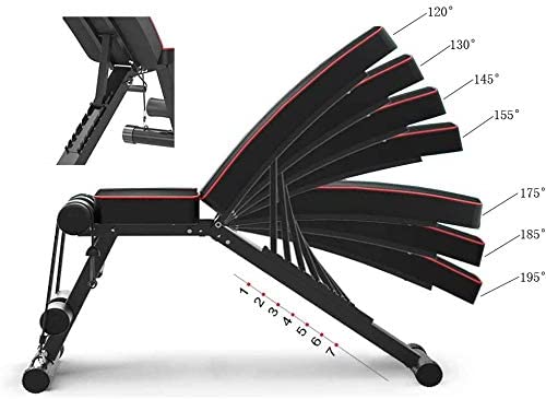 Banco de peso ajustable para entrenamiento de cuerpo