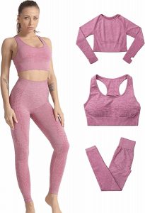 Conjunto Yoga para Mujer C K CrisKat   3 Piezas