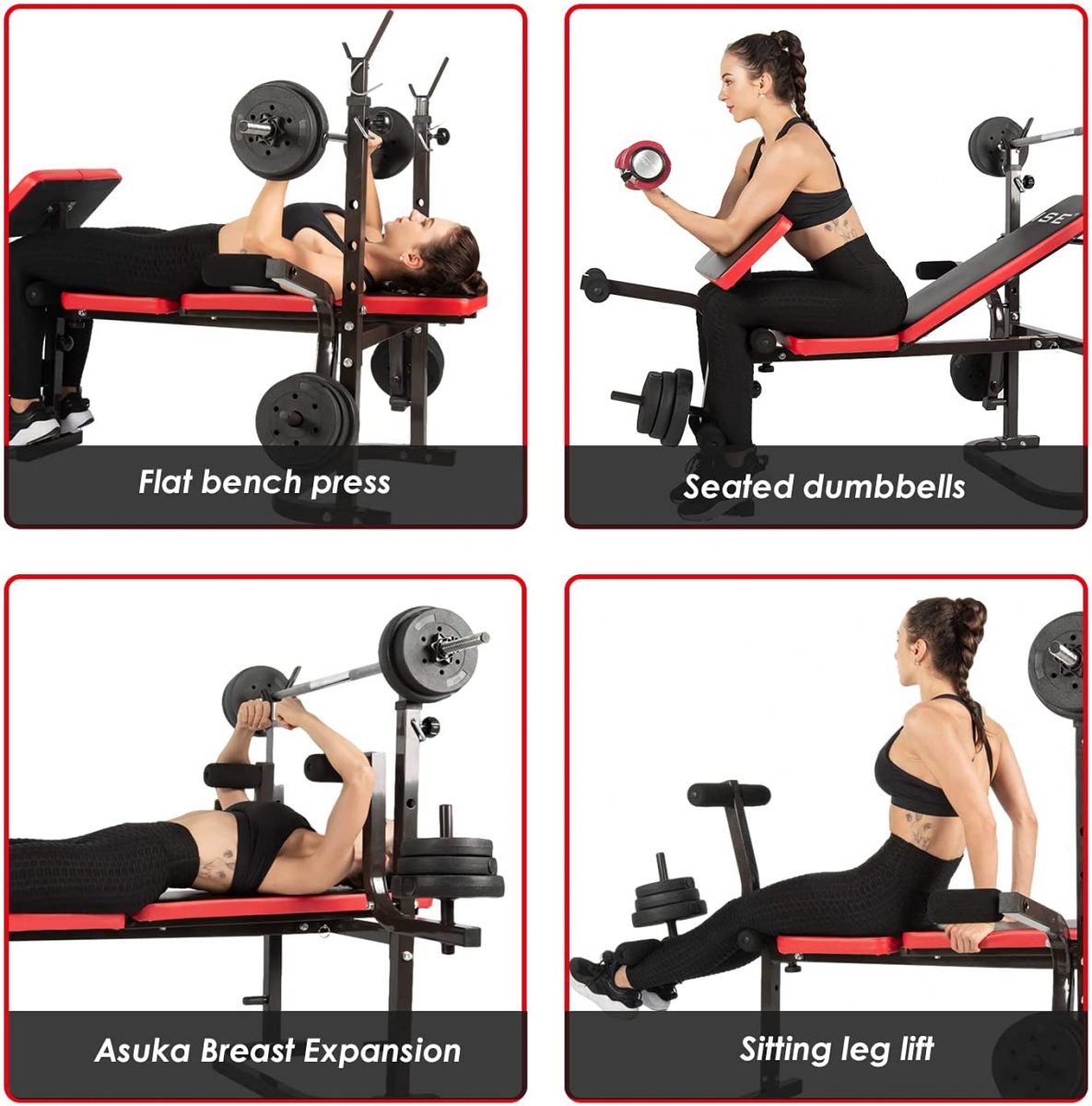 Banco de Musculación Multifuncional Inclinable - Imagen 6