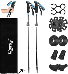 Bastones de Senderismo Fostoy Bastones de Trekking