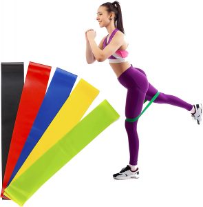 Bandas Elásticas Fitness de Resistencia para Estiramiento Set 5