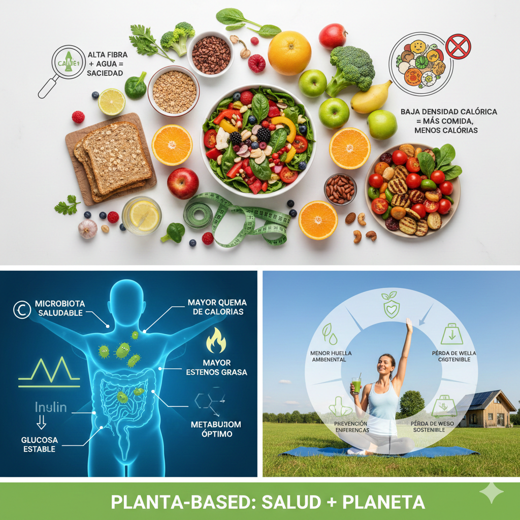 Plant-Based: Acelera tu pérdida de peso de forma sana