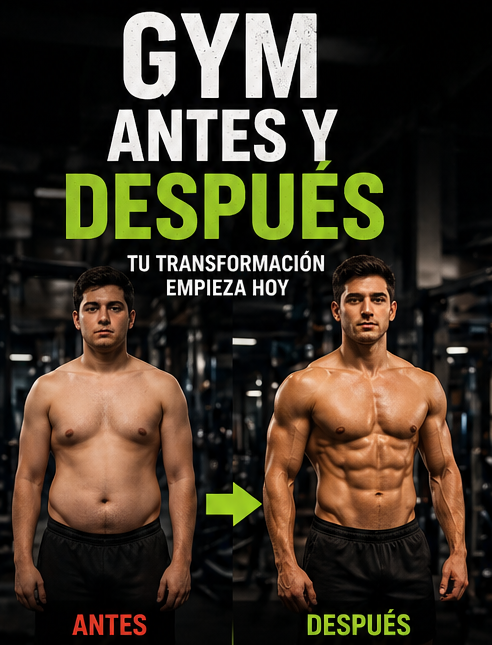 Gym antes y despúes