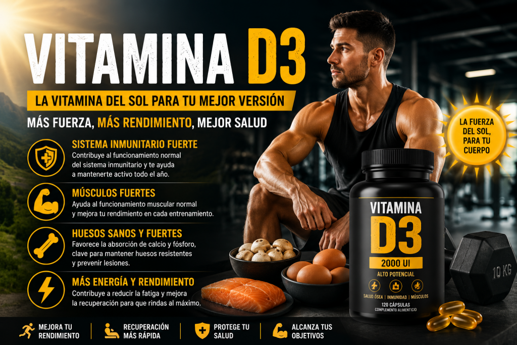 Vitamina D para deportistas: por qué casi todos la necesitamos