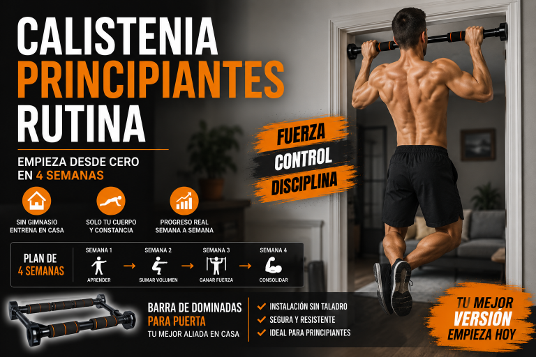 Calistenia Principiantes Rutina: Empieza Desde Cero en 4 Semanas