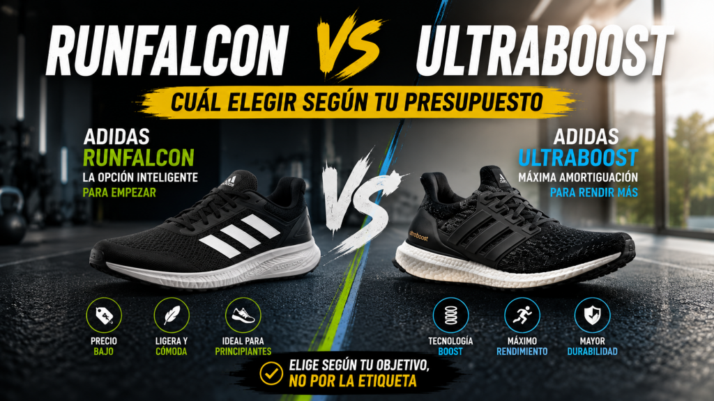 Adidas Runfalcon vs Ultraboost: Cuál Elegir Según Tu Presupuesto