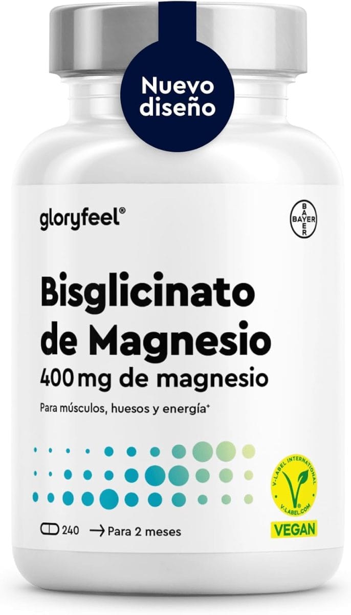 Magnesio en cápsulas para ayudar a la recuperación muscular al volver al gimnasio