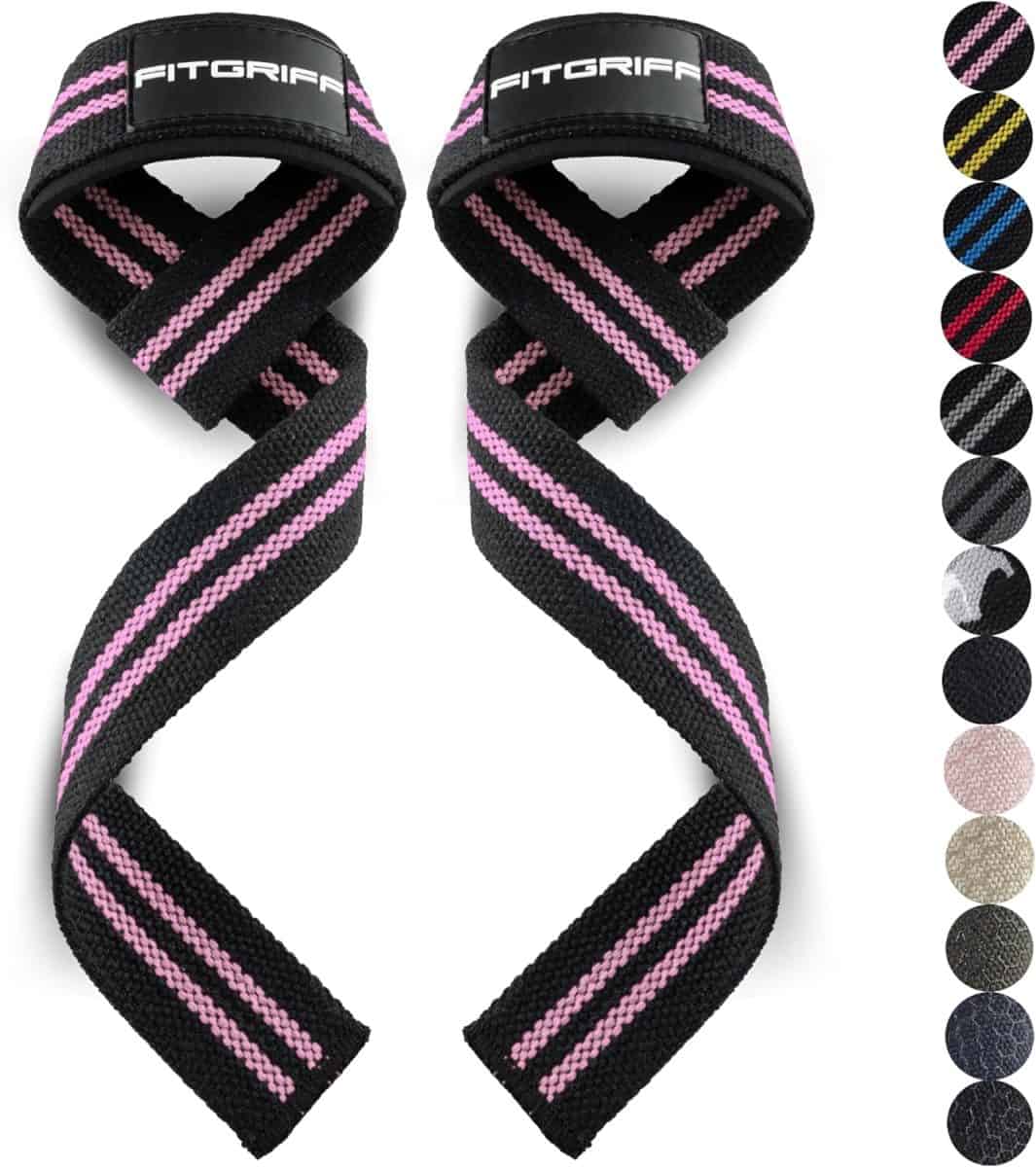 Straps de muñeca para levantamiento de peso, útiles al volver al gimnasio con agarre débil